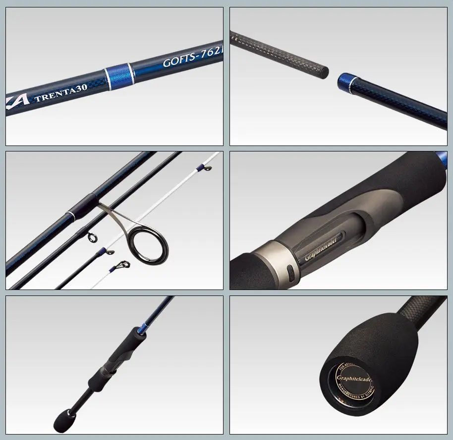 Спиннинг Graphiteleader Finezza Trenta 30 GOFTS-792L-S 2.37 м 0.6